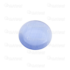 1413-2018-CAB07 - Glass Cabochon Cat's Eye Round 18mm Blue 20pcs 1413-2018-CAB07,Cabochons,Cat's Eye,Cabochon,Cat's Eye,Glass,Glass,18MM,Round,Round,Blue,China,20pcs,montreal, quebec, canada, beads, wholesale