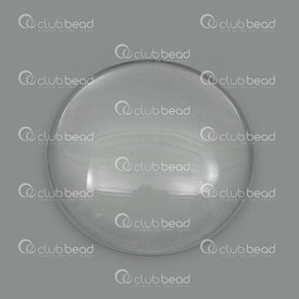 1413-2060-CAB01 - Glass Cabochon Round 35mm Clear 5pcs 1413-2060-CAB01,Cabochons,5pcs,Cabochon,Glass,Glass,35MM,Round,Round,Colorless,Clear,China,5pcs,montreal, quebec, canada, beads, wholesale