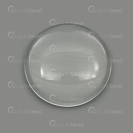 1413-2083-CAB01 - Glass Cabochon Round Dome 9mm 38mm Clear 5pcs 1413-2083-CAB01,Cabochons,5pcs,Cabochon,Glass,Glass,38MM,Round,Round,Dome 9mm,Colorless,Clear,China,5pcs,montreal, quebec, canada, beads, wholesale
