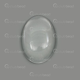 1413-2084-CAB01 - Glass Cabochon Oval Dome 7mm 25x35mm Clear 8pcs 1413-2084-CAB01,Cabochons,Glass,Oval,Cabochon,Glass,Glass,25X35MM,Round,Oval,Dome 7mm,Colorless,Clear,China,8pcs,montreal, quebec, canada, beads, wholesale