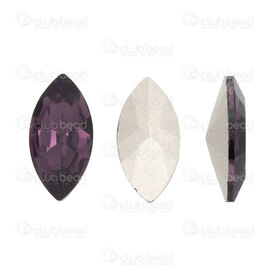 1413-3005 - Crystal Chaton Navette Pointed Back 18x9x6mm Amethyst 1pc  Off Price Policy 1413-3005,Crystal,Chaton,Chaton,Crystal,18x9x6mm,Round,Navette,Pointed Back,Mauve,Amethyst,China,1pc,Off Price Policy,montreal, quebec, canada, beads, wholesale