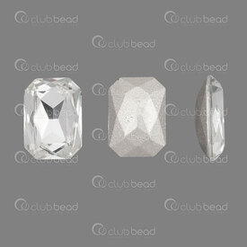 1413-3009 - Crystal Chaton Rounded Rectangle Pointed Back 14x10x5mm Transparent 1pc  Off Price Policy 1413-3009,Chatons,Chaton,Crystal,14x10x5mm,Square,Rounded Rectangle,Pointed Back,Clear,Transparent,China,1pc,Off Price Policy,montreal, quebec, canada, beads, wholesale