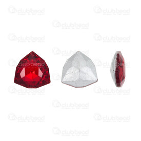 1413-3019 - Crystal Chaton Fat Triangle Pointed Back 12x12x5mm Siam 1pc  Off Price Policy 1413-3019,Crystal,Chaton,Crystal,12x12x5mm,Triangle,Fat Triangle,Pointed Back,Red,Siam,China,1pc,Off Price Policy,montreal, quebec, canada, beads, wholesale