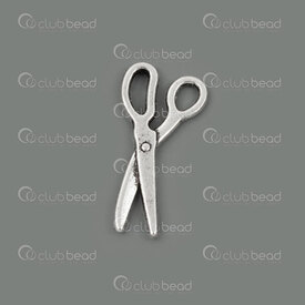 1413-5161 - Metal Breloque Ciseau 17.5x8.5x1.5mm Naturel 30pcs 1413-5161,Breloques,Métal,montreal, quebec, canada, beads, wholesale