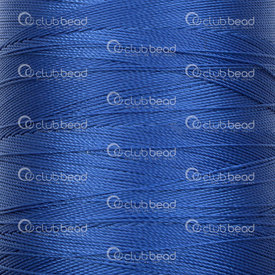 1601-0231-0.205 - Polyester Beading Thread 0.20mm Sapphire Blue 1000m Spool 1601-0231-0.205,Weaving,Threads,Nylon,Polyester,Beading,Thread,0.20mm,Sapphire Blue,1000m Spool,China,montreal, quebec, canada, beads, wholesale