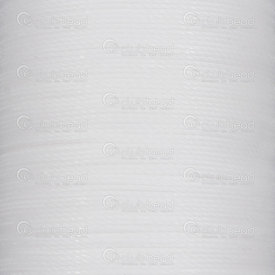 1601-0232-0.501 - Kint Polyester Waxed Thread 6 Strands 0.55mm White Ideal for leather 35m Spool 1601-0232-0.501,Polyester,White,Polyester,Waxed,Thread,6 Strands,0.55mm,White,35m Spool,China,Kint,Ideal for leather,montreal, quebec, canada, beads, wholesale