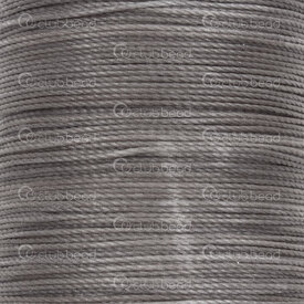 1601-0232-0.507 - Kint Polyester Waxed Thread 6 Strands 0.55mm Grey Ideal for leather 35m Spool 1601-0232-0.507,Weaving,Threads,Polyester,Polyester,Waxed,Thread,6 Strands,0.55mm,Grey,35m Spool,China,Kint,Ideal for leather,montreal, quebec, canada, beads, wholesale
