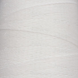 1601-0235-0.701 - Fil Polyester-Coton 0.68mm Blanc Bobine de 300m 1601-0235-0.701,Polyester,300m Spool,Polyester-Cotton,Fils,0.68mm,Blanc,300m Spool,Chine,montreal, quebec, canada, beads, wholesale
