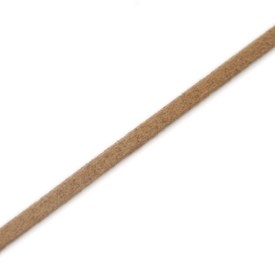 *1602-0300-15 - Cordons Suédine 1.4mmX3mm Brun 10 Verge *1602-0300-15,montreal, quebec, canada, beads, wholesale