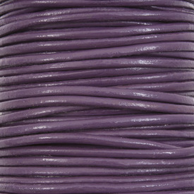 1602-0410-01 - Leather Cord 1mm Dark Purple 10m Roll 1602-0410-01,Leather,Cord,1mm,Purple,Dark,10m Roll,China,montreal, quebec, canada, beads, wholesale