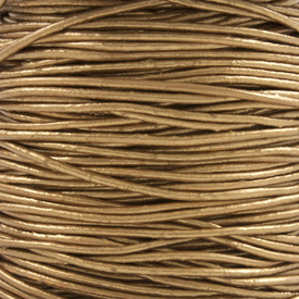 1602-0410-11 - Leather Cord 1mm Gold 10m Roll 1602-0410-11,Clearance by Category,Threads and Cords,Leather,Cord,1mm,Gold,10m Roll,China,montreal, quebec, canada, beads, wholesale