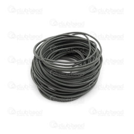 1602-0411-15 - Leather Cord 1.5mm Midium Grey 10m Roll 1602-0411-15,montreal, quebec, canada, beads, wholesale