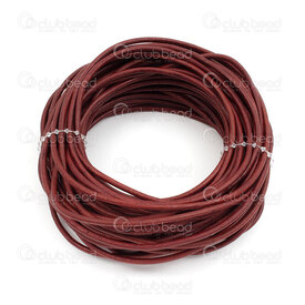 1602-0413-17 - Leather Cord 2.5mm Antique Brown 10m Roll 1602-0413-17,cuir,montreal, quebec, canada, beads, wholesale