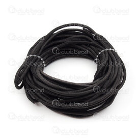 1602-0414-09T - Leather Cord Aged 3mm Black 10m (32.8ft) 1602-0414-09T,3MM,Leather,Cord,Aged,3MM,Black,10m (32.8ft),China,montreal, quebec, canada, beads, wholesale