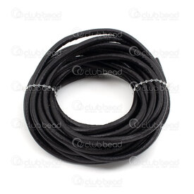 1602-0416-09 - Leather Cord 5mm Black 5m Roll 1602-0416-09,Black,Leather,Leather,Cord,5mm,Black,5m Roll,China,montreal, quebec, canada, beads, wholesale