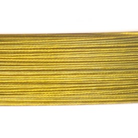 A-1603-0105-45 - Beaders' Choice Tiger Tail Acier Inoxydable .018 Or Rouleau de 100m A-1603-0105-45,.018,Acier Inoxydable,Tiger Tail,.018,Or,Rouleau de 100m,Chine,Beaders' Choice,montreal, quebec, canada, beads, wholesale
