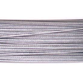 A-1603-0114-45 - Beaders' Choice Tiger Tail Acier Inoxydable .018 Gris Rouleau de 100m A-1603-0114-45,.018,Acier Inoxydable,Tiger Tail,.018,Gris,Rouleau de 100m,Chine,Beaders' Choice,montreal, quebec, canada, beads, wholesale