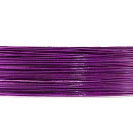 A-1603-0125-45 - Beaders' Choice Steel Tiger Tail .018 Violet 100m Roll A-1603-0125-45,Clearance by Category,Threads and Cords,Steel,Tiger Tail,.018,Violet,100m  Roll,China,Beaders' Choice,montreal, quebec, canada, beads, wholesale