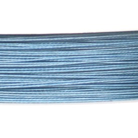 A-1603-0126-45 - Beaders' Choice Steel Tiger Tail .018 Sea Green 100m Roll A-1603-0126-45,Clearance by Category,Threads and Cords,Steel,Tiger Tail,.018,Sea Green,100m  Roll,China,Beaders' Choice,montreal, quebec, canada, beads, wholesale