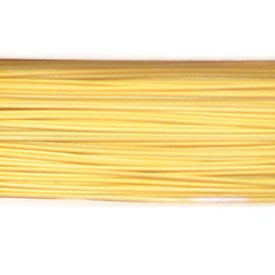 *A-1603-0131-45 - Beaders' Choice Steel Tiger Tail .018 Mustard Yellow 100m Roll *A-1603-0131-45,Clearance by Category,Threads and Cords,Steel,Tiger Tail,.018,Mustard Yellow,100m  Roll,China,Beaders' Choice,montreal, quebec, canada, beads, wholesale