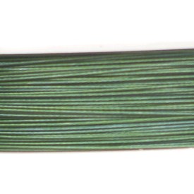 1603-0224-45 - Beaders' Choice Steel Tiger Tail .018 Green 10m Roll 1603-0224-45,Steel,Tiger Tail,.018,Green,10m Roll,China,Beaders' Choice,montreal, quebec, canada, beads, wholesale