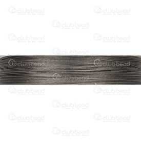 1603-0302-0.3 - Tigertail Acier Fils 0.3mm Naturel Rouleau de 25m 1603-0302-0.3,Fils métalliques,En acier recouvert de nylon (Tigertail),Autre,montreal, quebec, canada, beads, wholesale