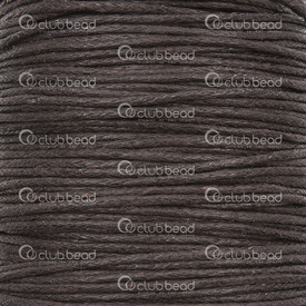 M-1604-0105 - Cotton Waxed Cord 1mm Brown 450m (492yd) M-1604-0105,Brown,Cotton,Waxed,Cord,1mm,Brown,450m (492yd),China,montreal, quebec, canada, beads, wholesale