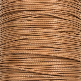 1604-0196-03 - Polyester Korean Waxed Cord 1mm Champagne 182m (200 yd) 1604-0196-03,1mm,Polyester,Polyester,Korean Waxed,Cord,1mm,Champagne,182m (200 yd),China,montreal, quebec, canada, beads, wholesale