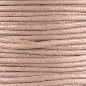 1604-0205 - Cotton Waxed Cord 2mm Brown 91m (100 yd) 1604-0205,Waxed cotton,Brown,Cotton,Waxed,Cord,2MM,Brown,91m (100 yd),China,montreal, quebec, canada, beads, wholesale