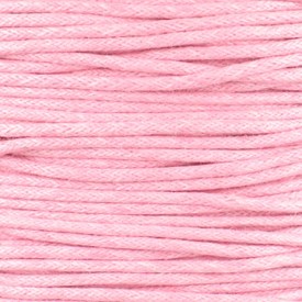 1604-0303 - Cotton Waxed Cord 1.5mm Pink 91m (100 yd) 1604-0303,Waxed cotton,1.5MM,Cotton,Waxed,Cord,1.5MM,Pink,91m (100 yd),China,montreal, quebec, canada, beads, wholesale