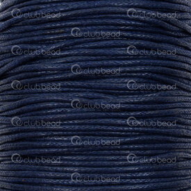 1604-0311 - Cotton Waxed Cord 1.5mm Navy 91m (100 yd) 1604-0311,Waxed cotton,Navy,Cotton,Waxed,Cord,1.5MM,Navy,91m (100 yd),China,montreal, quebec, canada, beads, wholesale