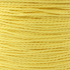 1604-0400-03 - Terylene Cord 1mm Yellow 91m (100 yd) 1604-0400-03,Terylene,Cord,1mm,Yellow,100 Yard,China,montreal, quebec, canada, beads, wholesale