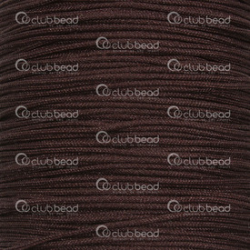 1604-0400-15 - Cordon Polyester 1mm Brun 91m (100 yd) 1604-0400-15,Brun,91m (100 yd),Polyester,Cordons,1mm,Brun,91m (100 yd),Chine,montreal, quebec, canada, beads, wholesale