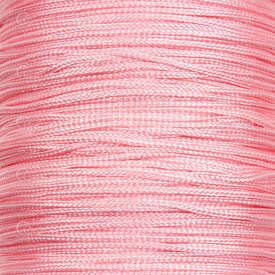 1604-0400-21 - Polyester Cord 1mm Pink 91m (100 yd) 1604-0400-21,1mm,Polyester,Cord,1mm,Pink,91m (100 yd),China,montreal, quebec, canada, beads, wholesale