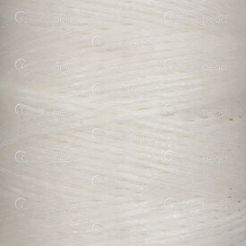 1604-0430-03 - Fil Ciré Polyamide Plat 1mm Blanc Idéal pour le cuir Bobine de 250m 1604-0430-03,1mm,Polyamide,Ciré,Fils,Plat,1mm,Blanc,250m Spool,Chine,Ideal for leather,montreal, quebec, canada, beads, wholesale