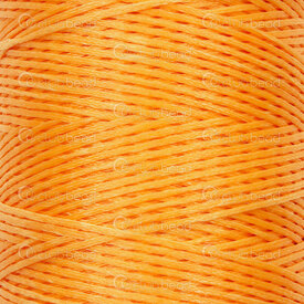 1604-0430-07 - Polyamide Waxed Thread Flat 1mm Orange Ideal for leather 250m Spool 1604-0430-07,Threads and Cords,Polyamide,Waxed,Thread,Flat,1mm,Orange,250m Spool,China,Ideal for leather,montreal, quebec, canada, beads, wholesale