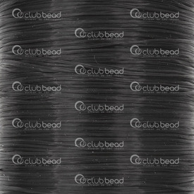 1605-0143 - Lycra Elastic Thread 0.8mm Black 60m Roll 1605-0143,Elastic,0.8mm,60m Roll,Lycra,Elastic,Thread,0.8mm,Black,60m Roll,China,montreal, quebec, canada, beads, wholesale