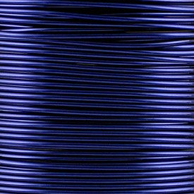 *1606-1016-11 - Beaders' Choice Copper Wire 16 Gauge Blue App. 3m Turkey *1606-1016-11,Copper,16 Gauge,Copper,Wire,16 Gauge,Blue,App. 3m,Turkey,Beaders' Choice,montreal, quebec, canada, beads, wholesale
