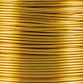 *1606-1022-21 - Beaders' Choice Copper Wire Silver Plated 22 Gauge Gold App. 14m Turkey *1606-1022-21,montreal, quebec, canada, beads, wholesale