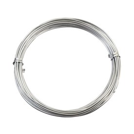 1607-0200-01 - Beaders' Choice Aluminum Wire 1mm Silver App. 10m 1607-0200-01,Aluminum,Wire,1mm,Silver,App. 10m,China,Beaders' Choice,montreal, quebec, canada, beads, wholesale