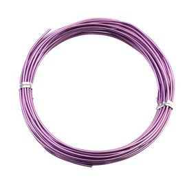 1607-0200-13 - Beaders' Choice Aluminum Wire 1mm Violet App. 10m 1607-0200-13,Aluminum,Wire,1mm,Violet,App. 10m,China,Beaders' Choice,montreal, quebec, canada, beads, wholesale