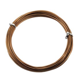 1607-0200-15 - Beaders' Choice Aluminum Wire 1mm Brown App. 10m 1607-0200-15,Aluminum,Wire,1mm,Brown,App. 10m,China,Beaders' Choice,montreal, quebec, canada, beads, wholesale
