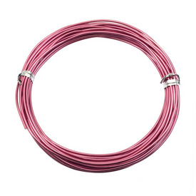 1607-0201-05 - Beaders' Choice Aluminum Wire 1.5mm Fuschia App. 6m 1607-0201-05,Aluminum,1.5MM,Aluminum,Wire,1.5MM,Fuschia,App. 6m,China,Beaders' Choice,montreal, quebec, canada, beads, wholesale