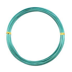 1607-0201-19 - Beaders' Choice Aluminum Wire 1.5mm Emerald App. 6m 1607-0201-19,Aluminum,Aluminum,Wire,1.5MM,Emerald,App. 6m,China,Beaders' Choice,montreal, quebec, canada, beads, wholesale