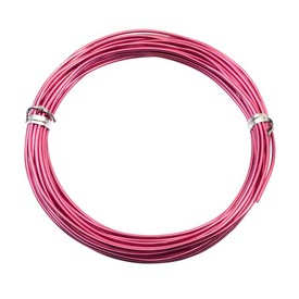 1607-0202-05 - Beaders' Choice Aluminum Wire 2mm Fuschia App. 4.2m 1607-0202-05,Aluminum,Fuschia,Aluminum,Wire,2MM,Fuschia,App. 4.2m,China,Beaders' Choice,montreal, quebec, canada, beads, wholesale