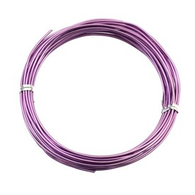 1607-0202-13 - Beaders' Choice Aluminum Wire 2mm Violet App. 4.2m 1607-0202-13,Fil alu,2MM,Aluminum,Wire,2MM,Violet,App. 4.2m,China,Beaders' Choice,montreal, quebec, canada, beads, wholesale
