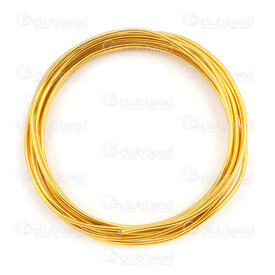 1607-0203-11 - Beaders' Choice Aluminum Wire 2.5mm Yellow App. 3m 1607-0203-11,Aluminum,Yellow,Aluminum,Wire,2.5mm,Yellow,App. 3m,China,Beaders' Choice,montreal, quebec, canada, beads, wholesale