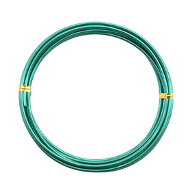 1607-0203-19 - Beaders' Choice Aluminum Wire 2.5mm Emerald App. 3m 1607-0203-19,Aluminum,Aluminum,Wire,2.5mm,Emerald,App. 3m,China,Beaders' Choice,montreal, quebec, canada, beads, wholesale
