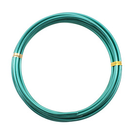 1607-0204-19 - Beaders' Choice Aluminum Wire 3mm Emerald App. 2.5m 1607-0204-19,3MM,Aluminum,Aluminum,Wire,3MM,Emerald,App. 2.5m,China,Beaders' Choice,montreal, quebec, canada, beads, wholesale
