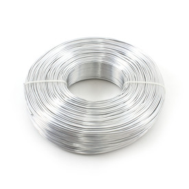 1607-0301-01 - Beaders' Choice Aluminum Wire 1kg 1.5mm Silver App. 210m. 1607-0301-01,Aluminum,Silver,Aluminum,Wire,1kg,1.5MM,Silver,App. 210m.,China,Beaders' Choice,montreal, quebec, canada, beads, wholesale